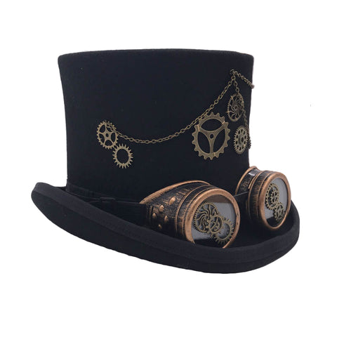 Steampunk Zylinder Herren