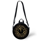 Uhrförmige Steampunk Tasche