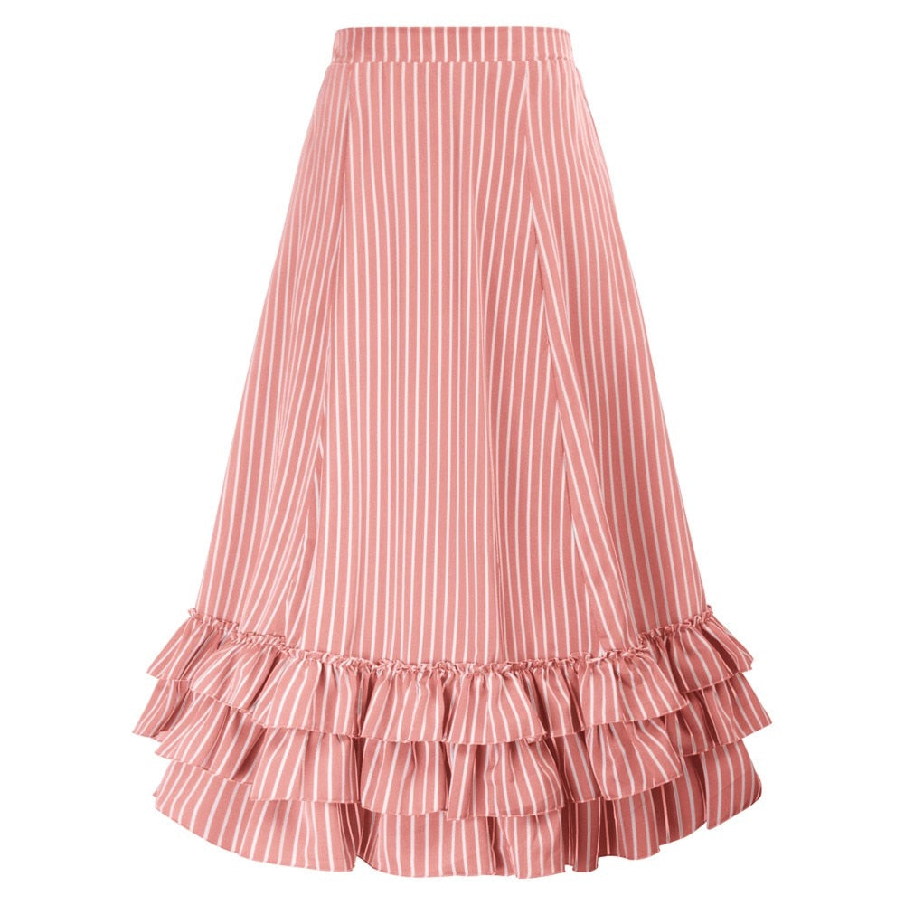 Viktorianischer Streifenrock