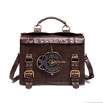 Steampunk Tasche mit Uhr