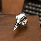 Steampunk Vogel Schädelring