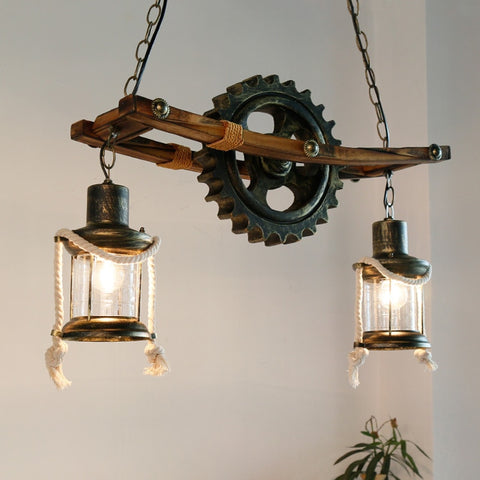 Retro Steampunk Kerzenständer
