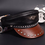 Steampunk Hut Leder