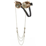 Steampunk Zahnradkette Goggles
