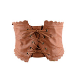 Steampunk Taillengürtel Aus Kunstleder