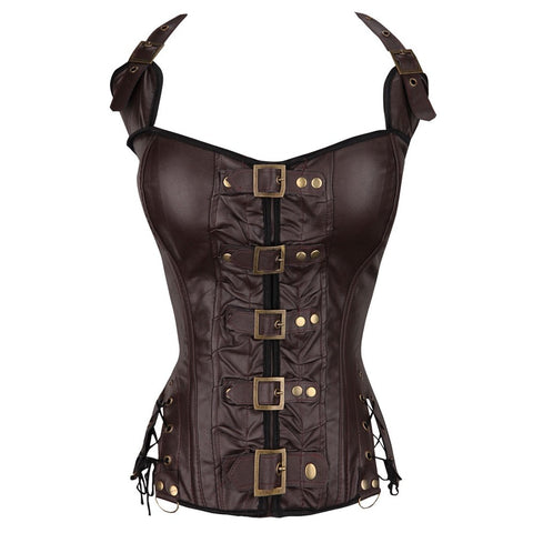 Steampunk Abenteurerkorsett