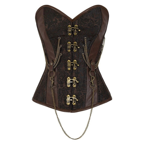 Steampunk Ketten Korsett