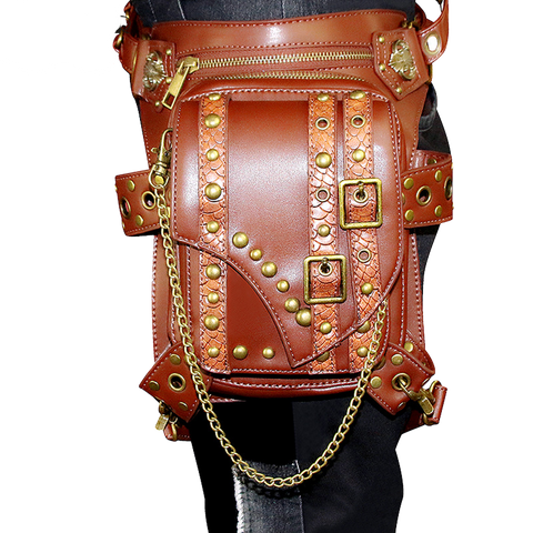 Steampunk Leder Tasche