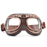 Steampunk Pilotbrille Retro