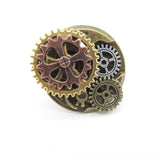 Steampunk Technik Ring