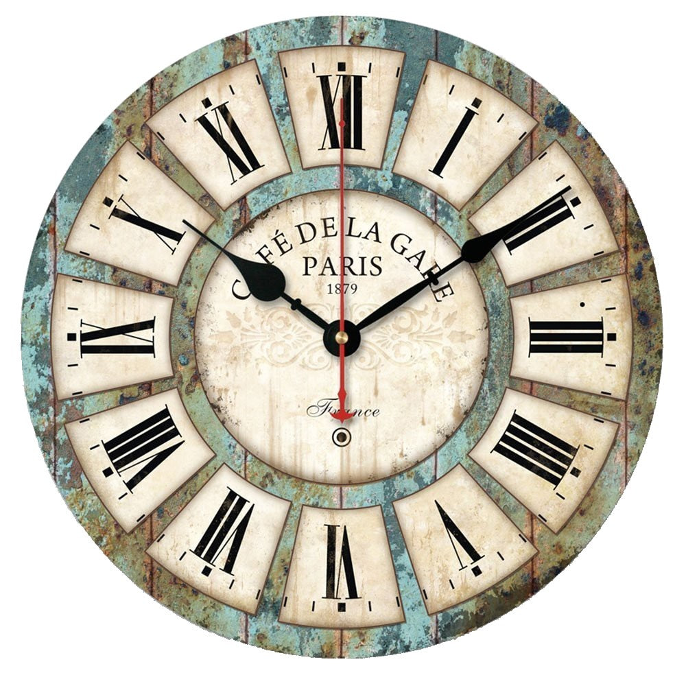 Steampunk Vintage Kaffee Wanduhr